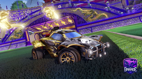 A Rocket League car design from Sn0wSt0rmRL