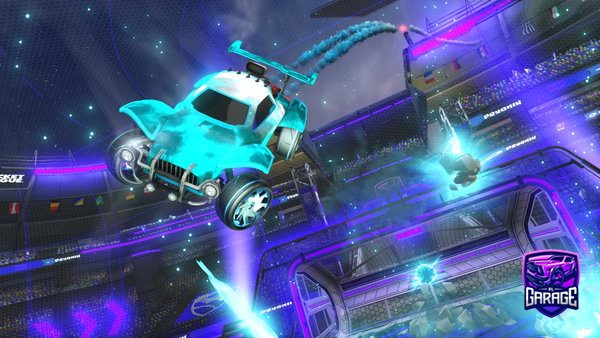 A Rocket League car design from rawi7