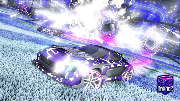 A Rocket League car design from Relio