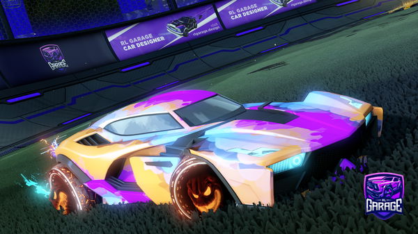 A Rocket League car design from Shooteo2313