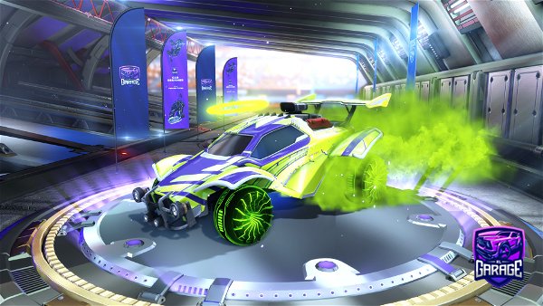 A Rocket League car design from Sickly_hobo365