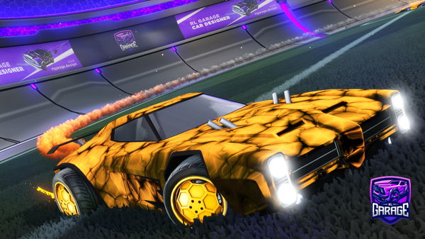 A Rocket League car design from PinguinsDoPapai