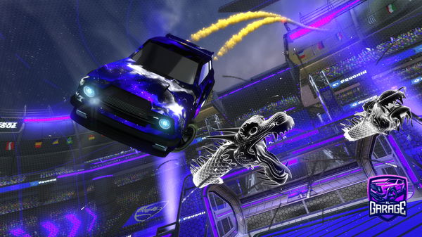 A Rocket League car design from Armankurd011