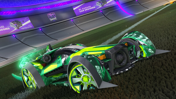 A Rocket League car design from pixl_