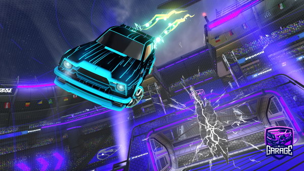 A Rocket League car design from Mi-molle23