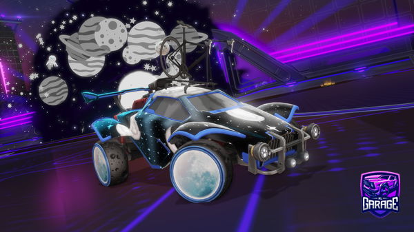 A Rocket League car design from PUSHKAL2007