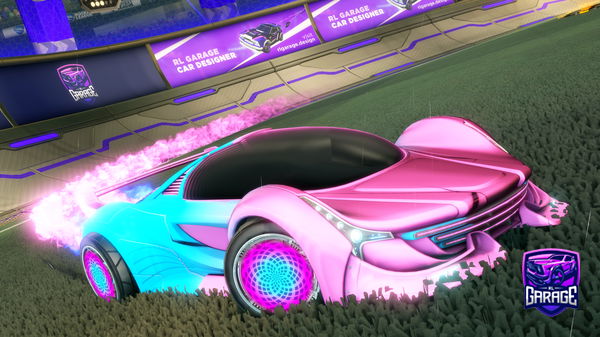 A Rocket League car design from eWraith9