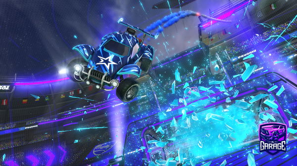 A Rocket League car design from Ryanham25