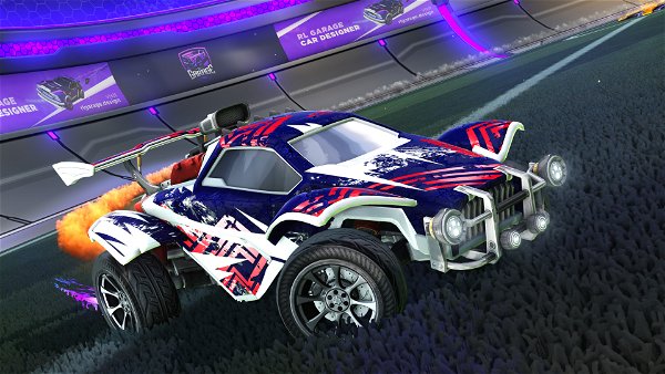 A Rocket League car design from ThriftyWasHere