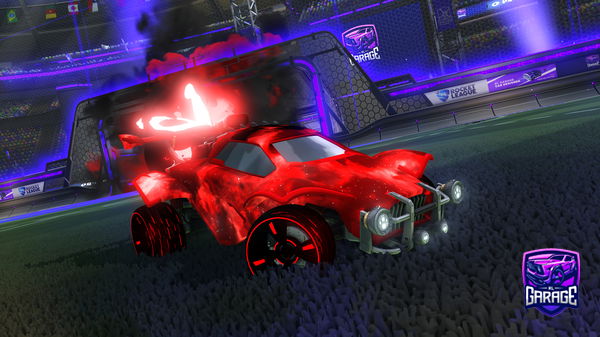 A Rocket League car design from 2C00L_4U