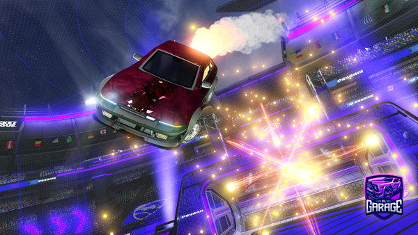A Rocket League car design from miipo