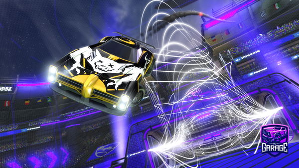 A Rocket League car design from rombot22