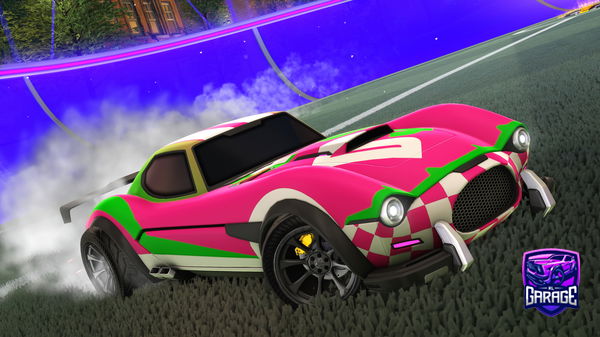 A Rocket League car design from raaloor160