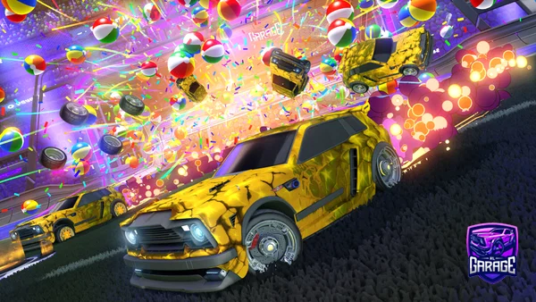 A Rocket League car design from IntitalBison