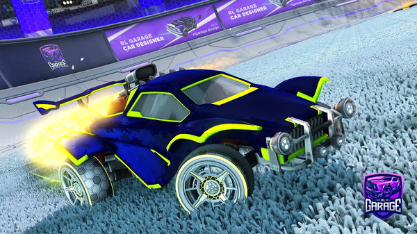 A Rocket League car design from Mxwson