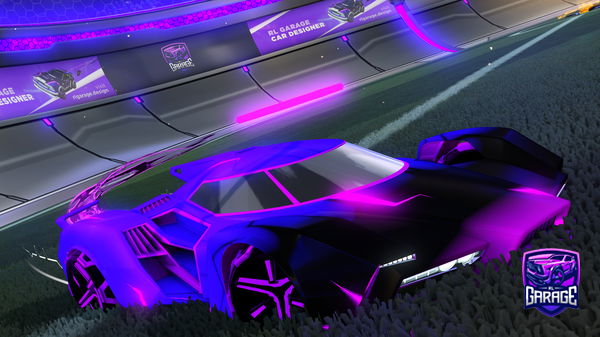 A Rocket League car design from Kerency