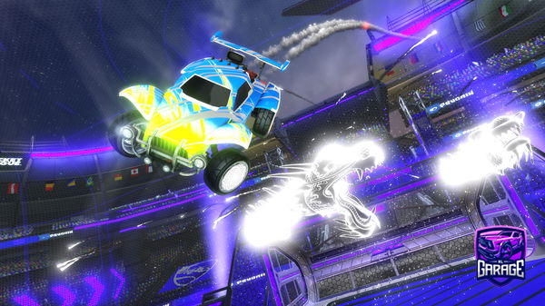 A Rocket League car design from GamerBoyRBLX