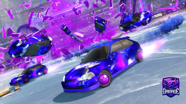 A Rocket League car design from IsakTheNerd