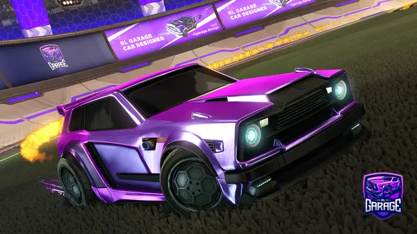 A Rocket League car design from switchshakes