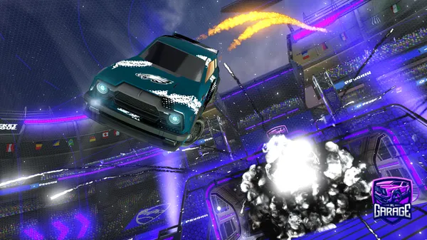 A Rocket League car design from Rz_Psycho7