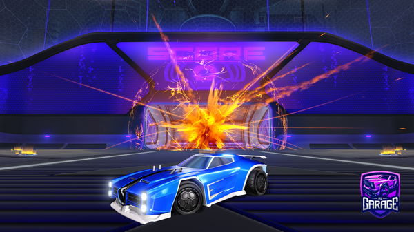 A Rocket League car design from RLisgoated12