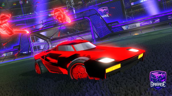 A Rocket League car design from XzRyan