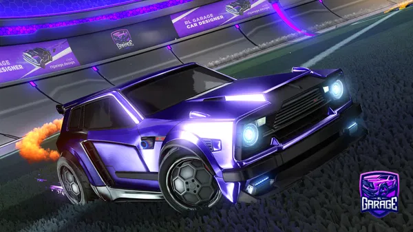 A Rocket League car design from Spicydead0987