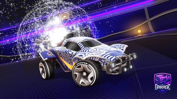 A Rocket League car design from Coffnx