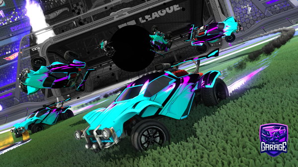 A Rocket League car design from P3L4H