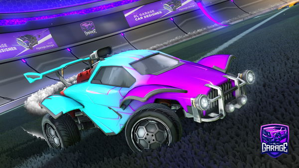 A Rocket League car design from HaapaOne