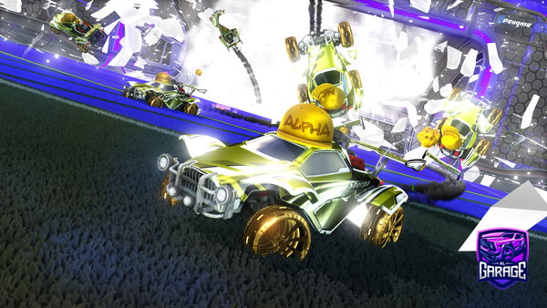 A Rocket League car design from Grubejust
