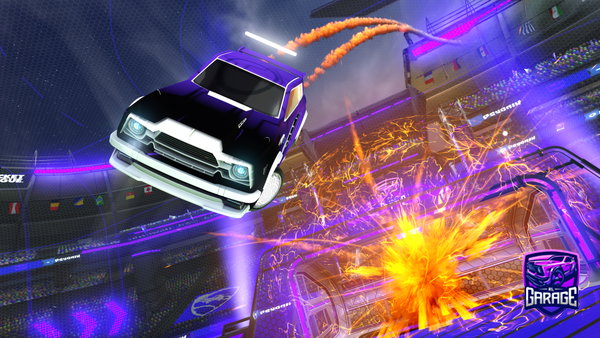 A Rocket League car design from JosyKey