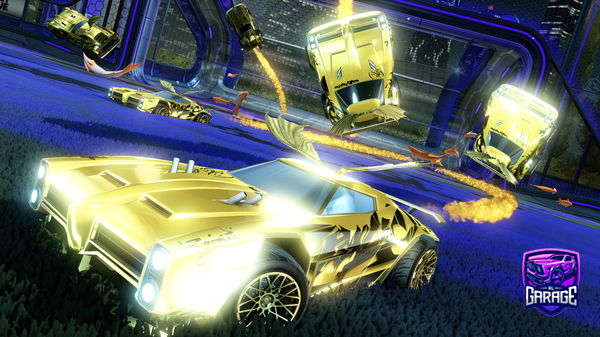 A Rocket League car design from Doolars