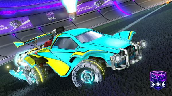 A Rocket League car design from Lexa_S78