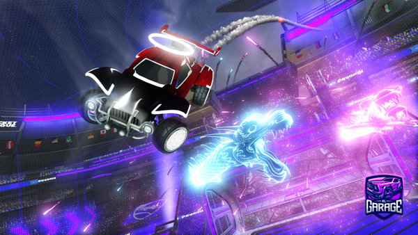 A Rocket League car design from greasygman