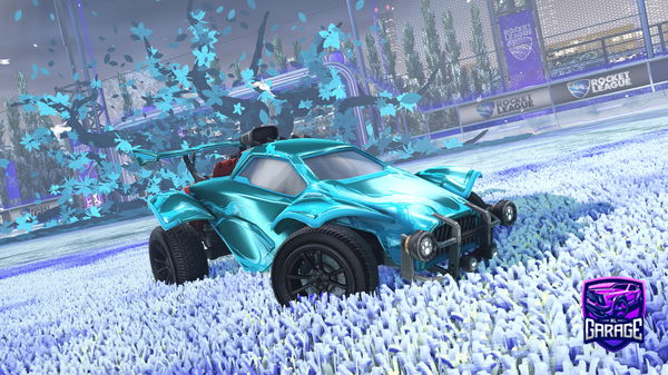 A Rocket League car design from GameJockey14