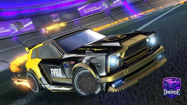 A Rocket League car design from jurucutudd