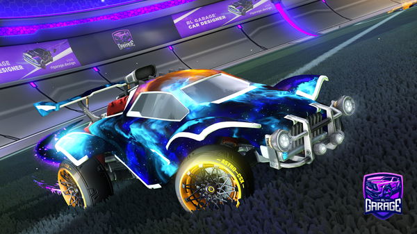 A Rocket League car design from T-Shred
