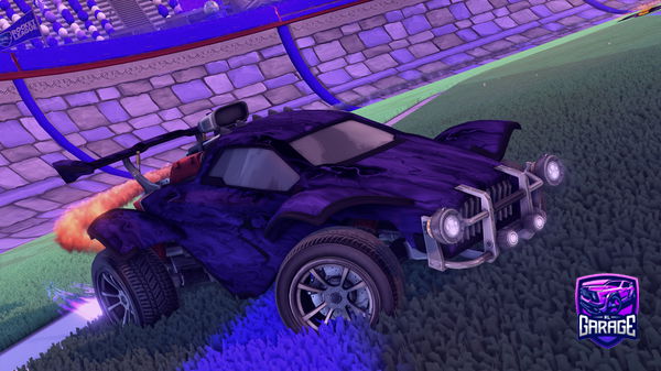 A Rocket League car design from LaettaButter