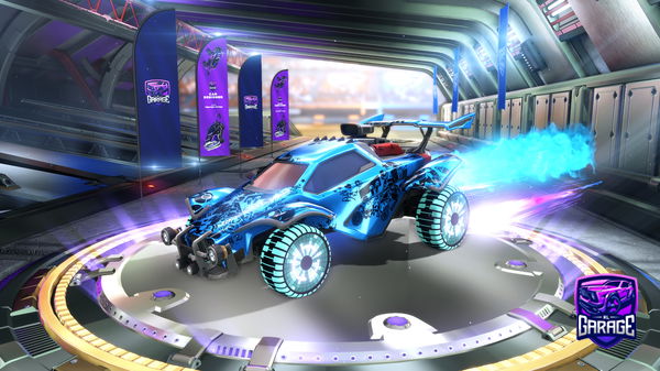 A Rocket League car design from Kulob