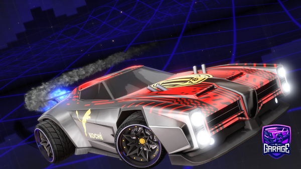 A Rocket League car design from Inbreker033