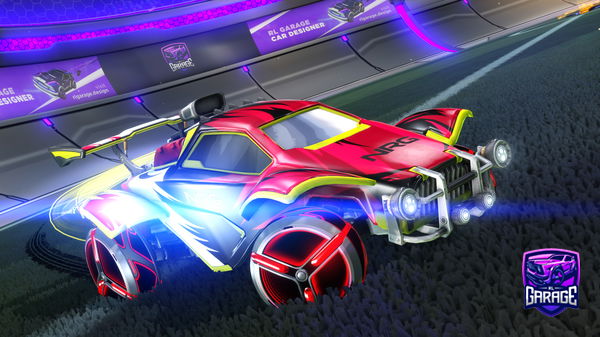 A Rocket League car design from corbo-_-