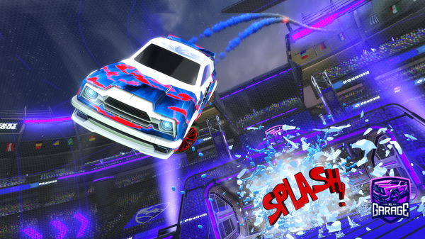 A Rocket League car design from HalalxJalal