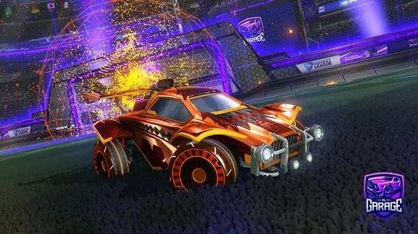 A Rocket League car design from MystifyOS