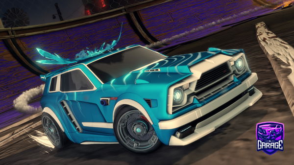 A Rocket League car design from Ezbtou