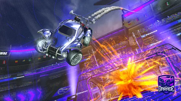 A Rocket League car design from minifranny