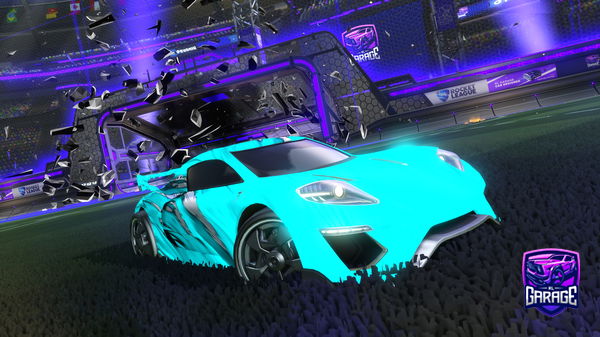 A Rocket League car design from Savage225714