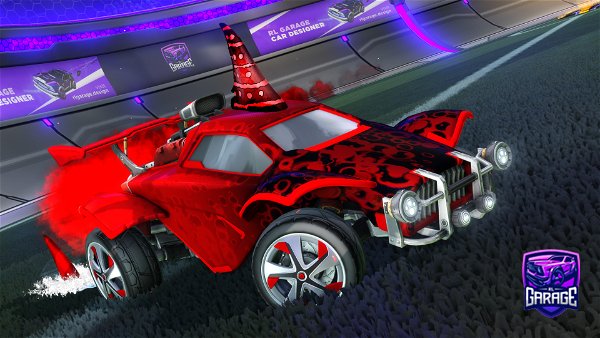 A Rocket League car design from Haunted_Reaper