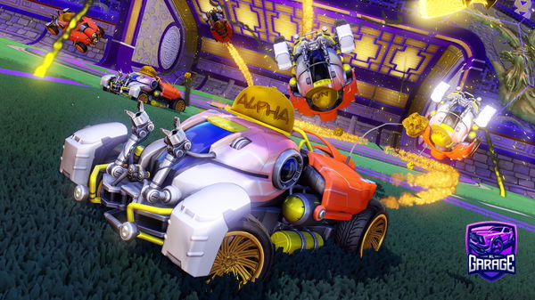 A Rocket League car design from KiwiSandwich300