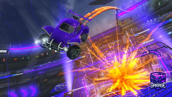 A Rocket League car design from SomeWizard